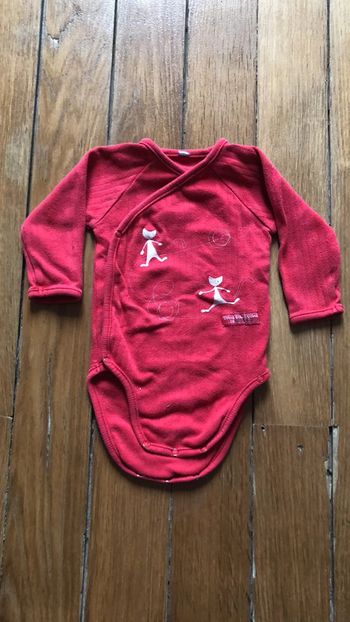 Body manches longues 1 mois