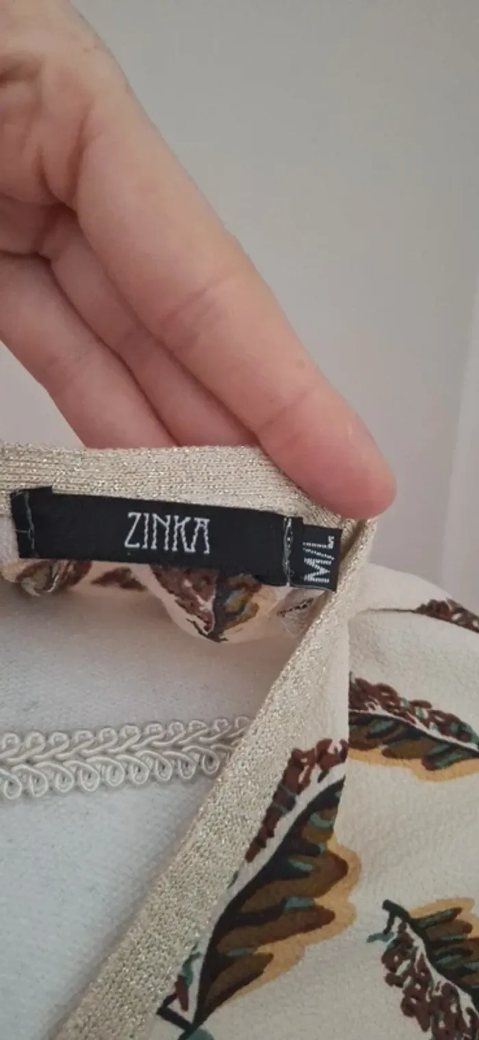 Robe fluide zinka M/L #F38M-120 - photo numéro 4