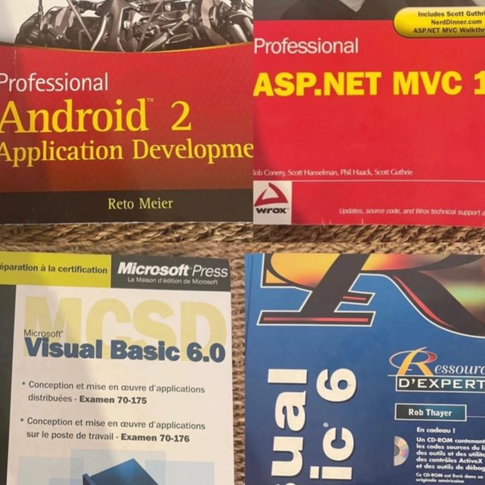 Livre Android 2/Professional/Visual Basic 6/Microsoft presse