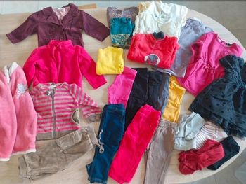 Lot 12 mois fille mi saison hiver