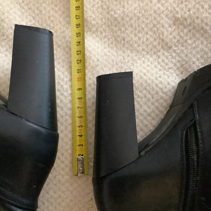 Bottes hautes noires à talons C'M Paris - photo numéro 5