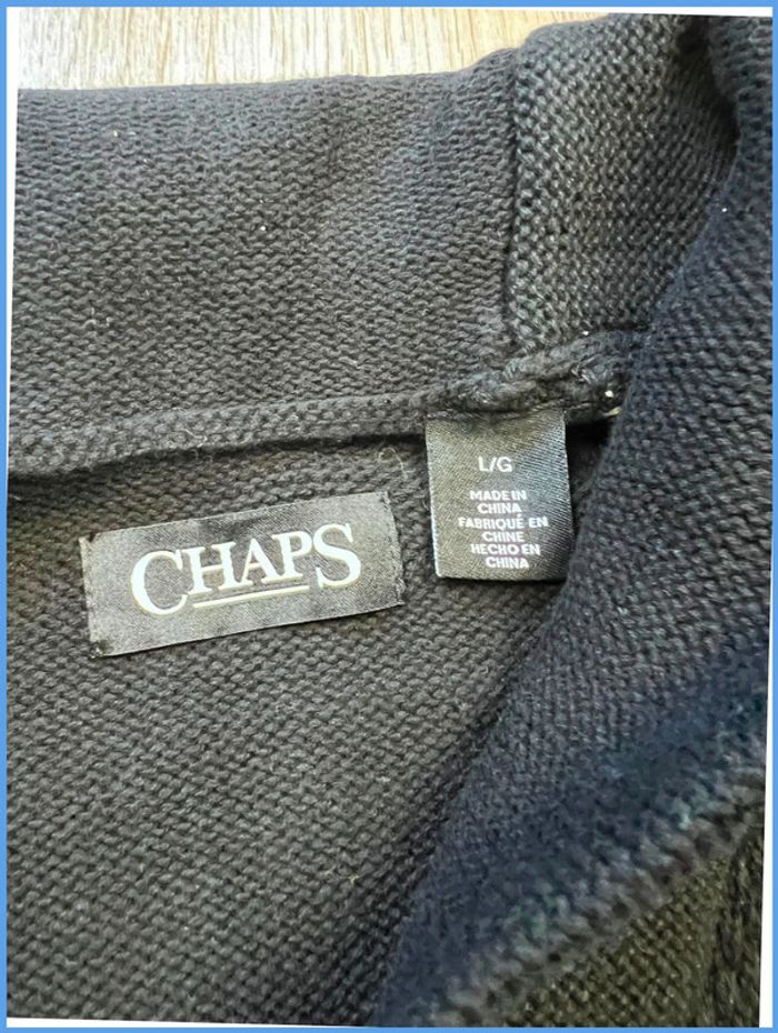 Gilet Chaps Noir Taille L - photo numéro 7