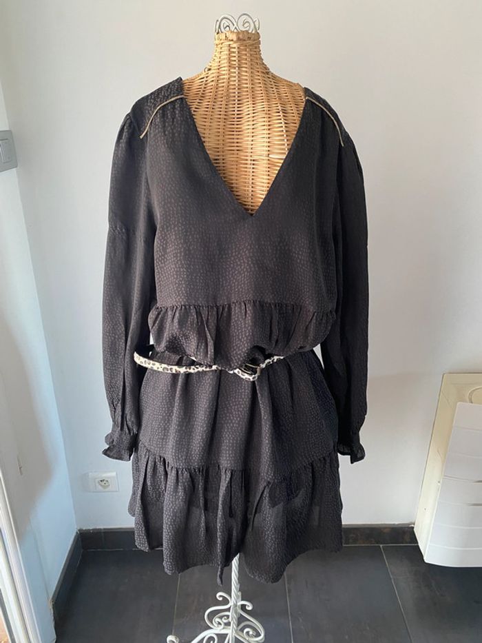 Robe baby doll Camaïeu noire taille 38 - photo numéro 15