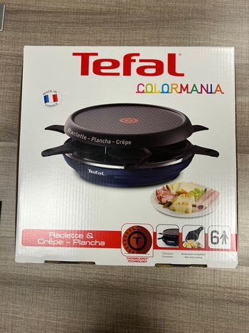 Tefal colormania raclette