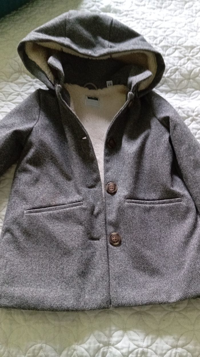 Manteau caban Okaïdi 8 ans - photo numéro 2