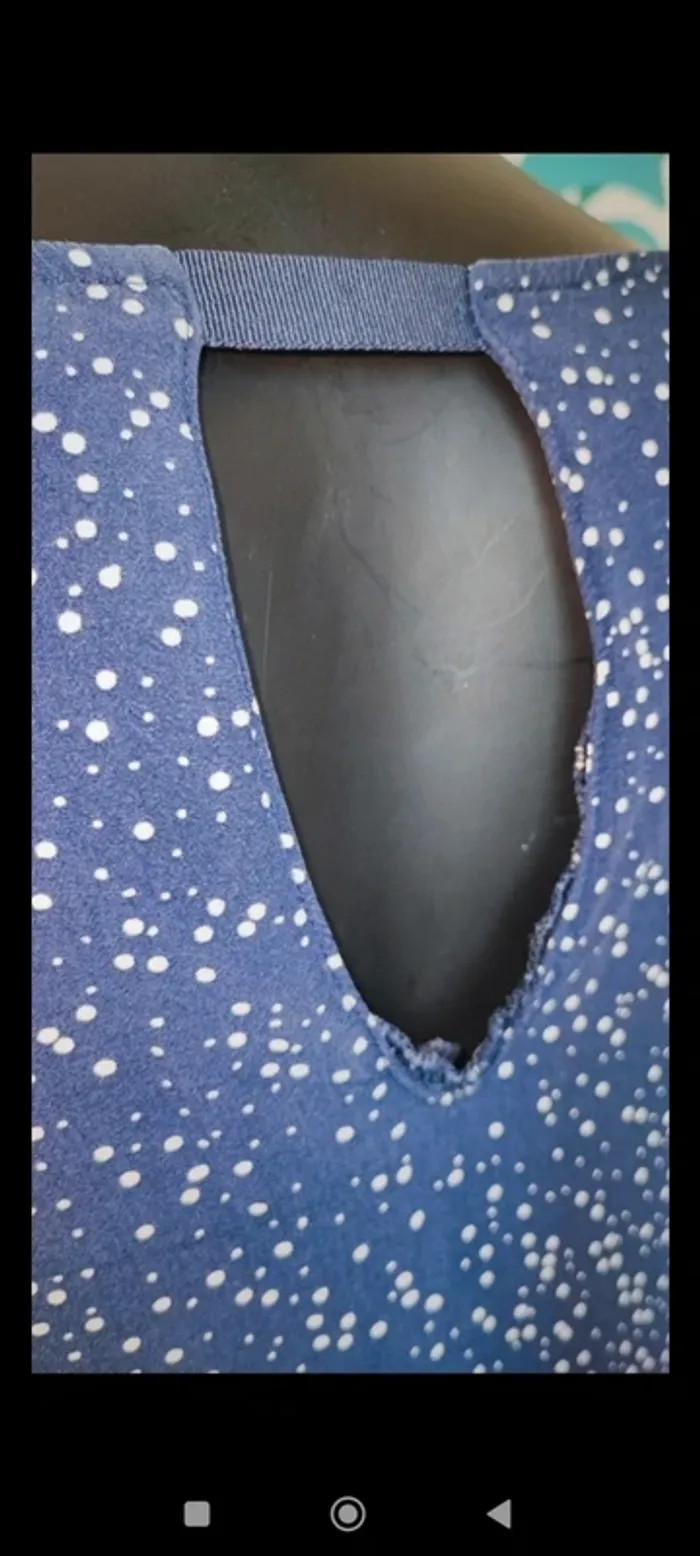 Robe droite à pois taille 36 - photo numéro 5