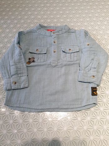Chemise tissaia 9 mois