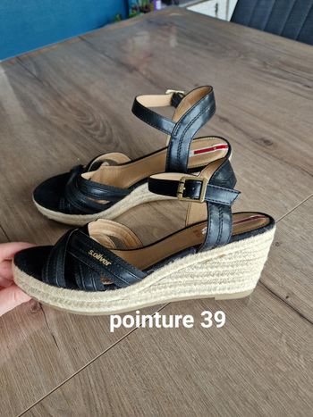 Sandales compensées 39