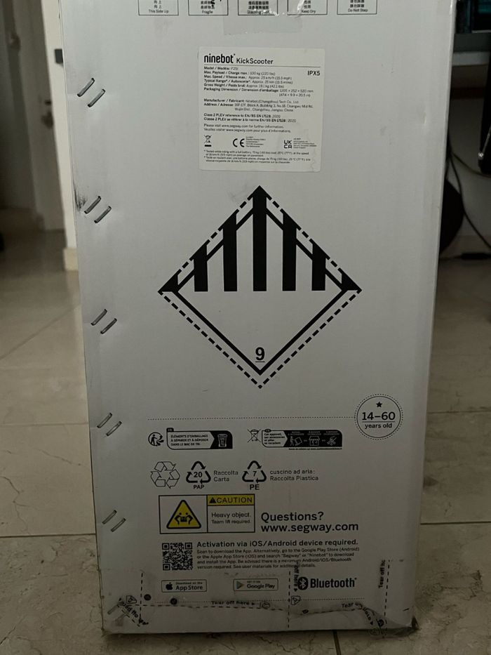 Trottinette électrique Ninebot KickScooter F25I neuve et scellée, moteur 300 W - photo numéro 3