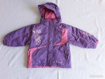 Blouson ski neige fille 2 ans NEUF