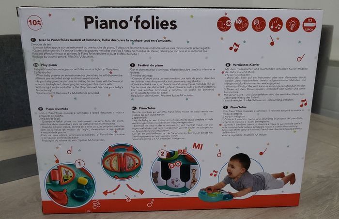 Piano Folies Sophie la Girafe. - photo numéro 2