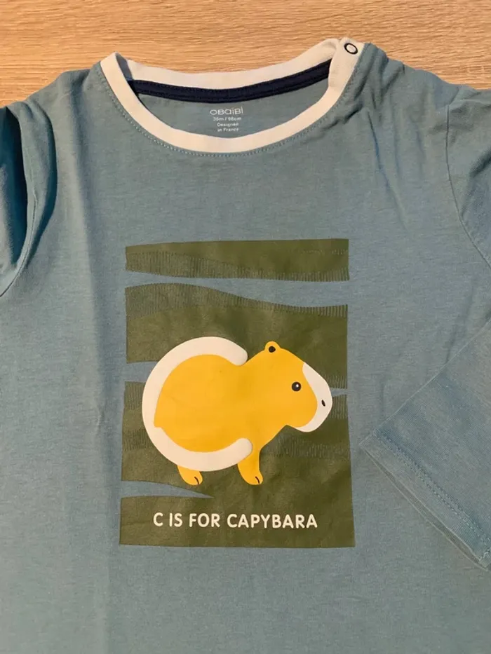 Tee-shirt ML Obaibi 3 ans - photo numéro 4