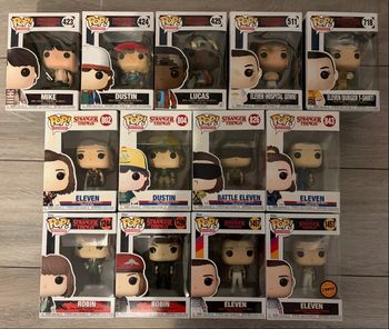 Lot de 13 Pop série Stranger Things 
