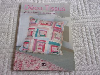 livre "Déco tissus"