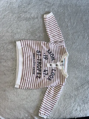 Pull à rayures