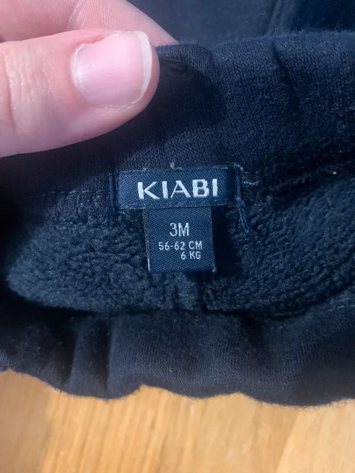 Sarouel polaire Kiabi 3 mois 56-62 cm - photo numéro 3