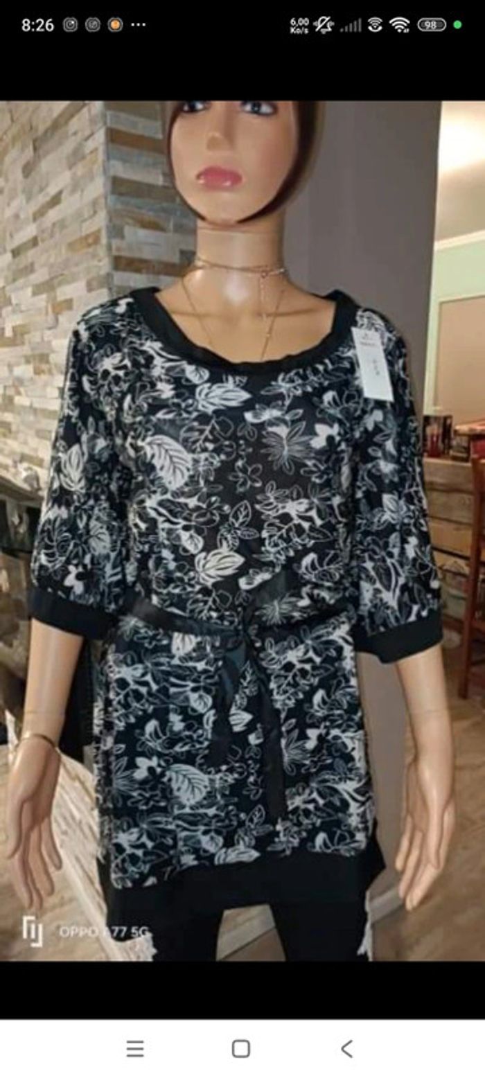 Chemise tunique taille unique
