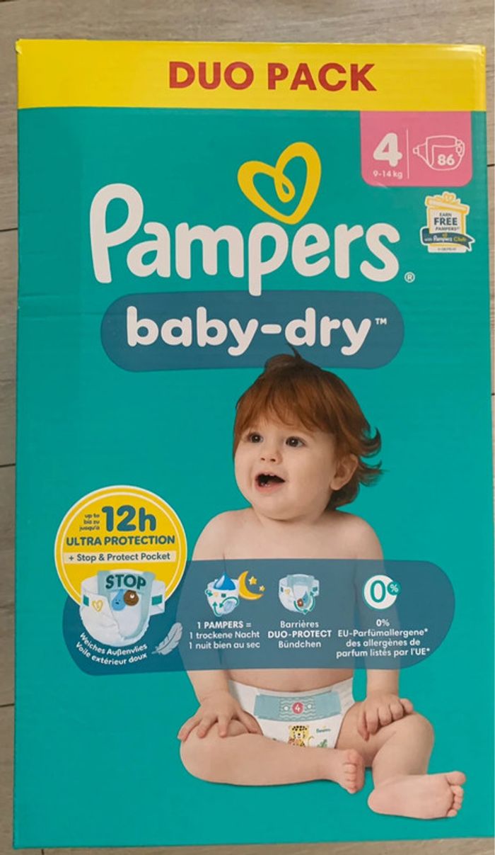 Couche Pampers babydry - photo numéro 2