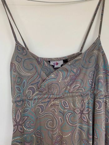 Robe de grossesse à bretelle