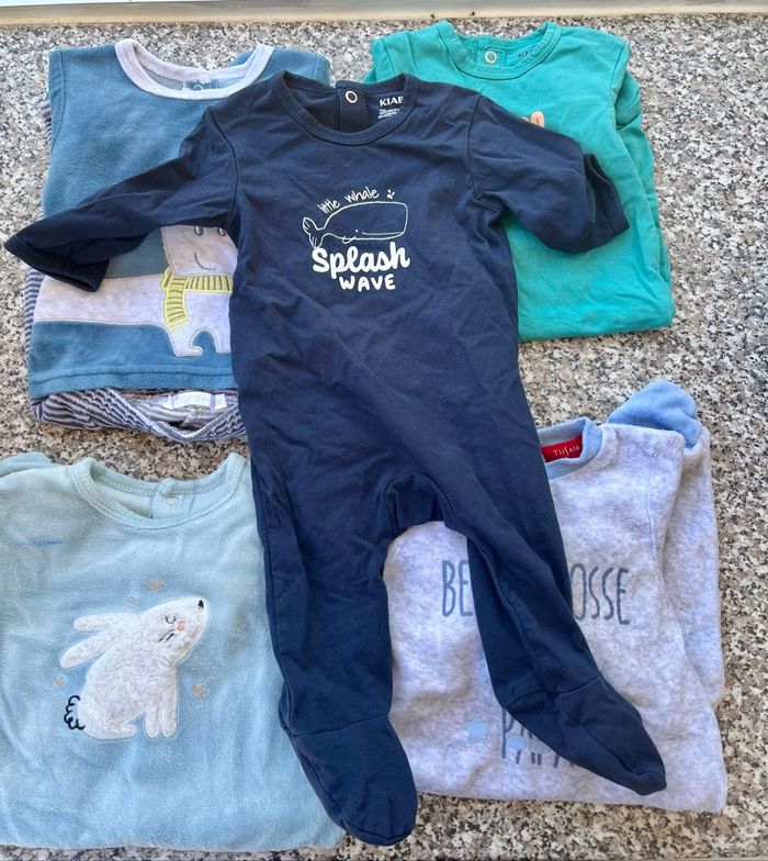 Lot de 5 pyjamas taille 3 mois - photo numéro 6