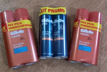 Lot de 6 produits Gillette soin