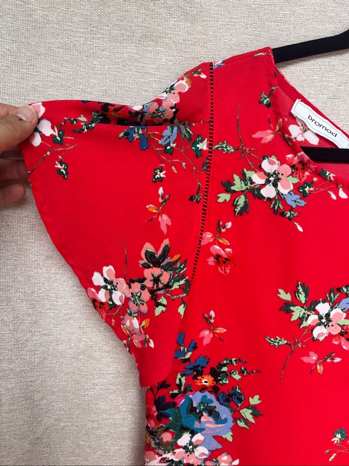 Robe fleuri Promod taille 38 - photo numéro 4