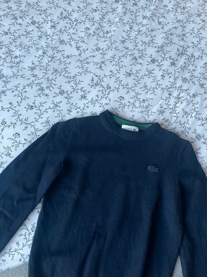 Petit pull Lacoste 100% laine