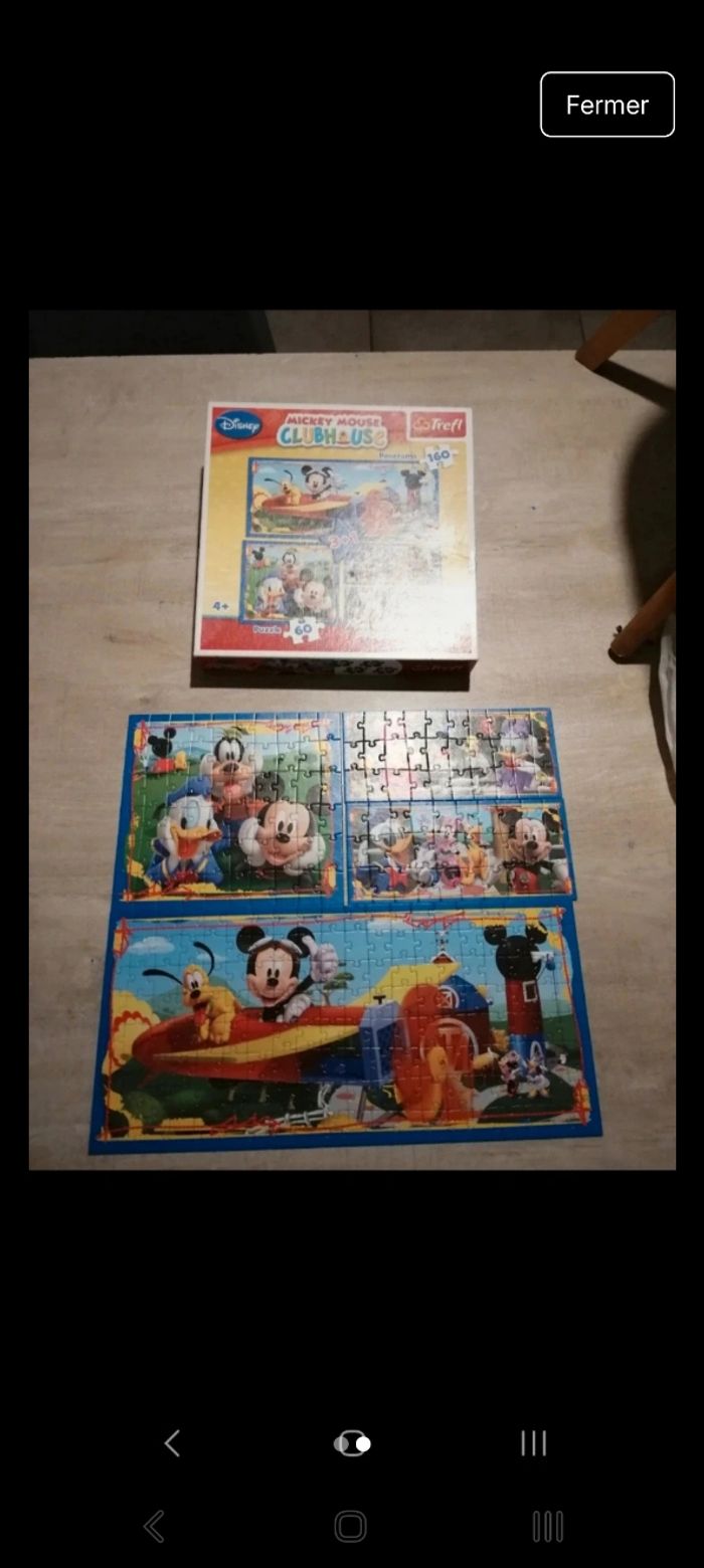 Puzzle mickey - photo numéro 2