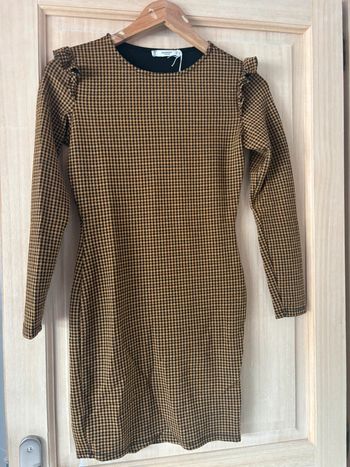 Robe Mango pied de poule taille S