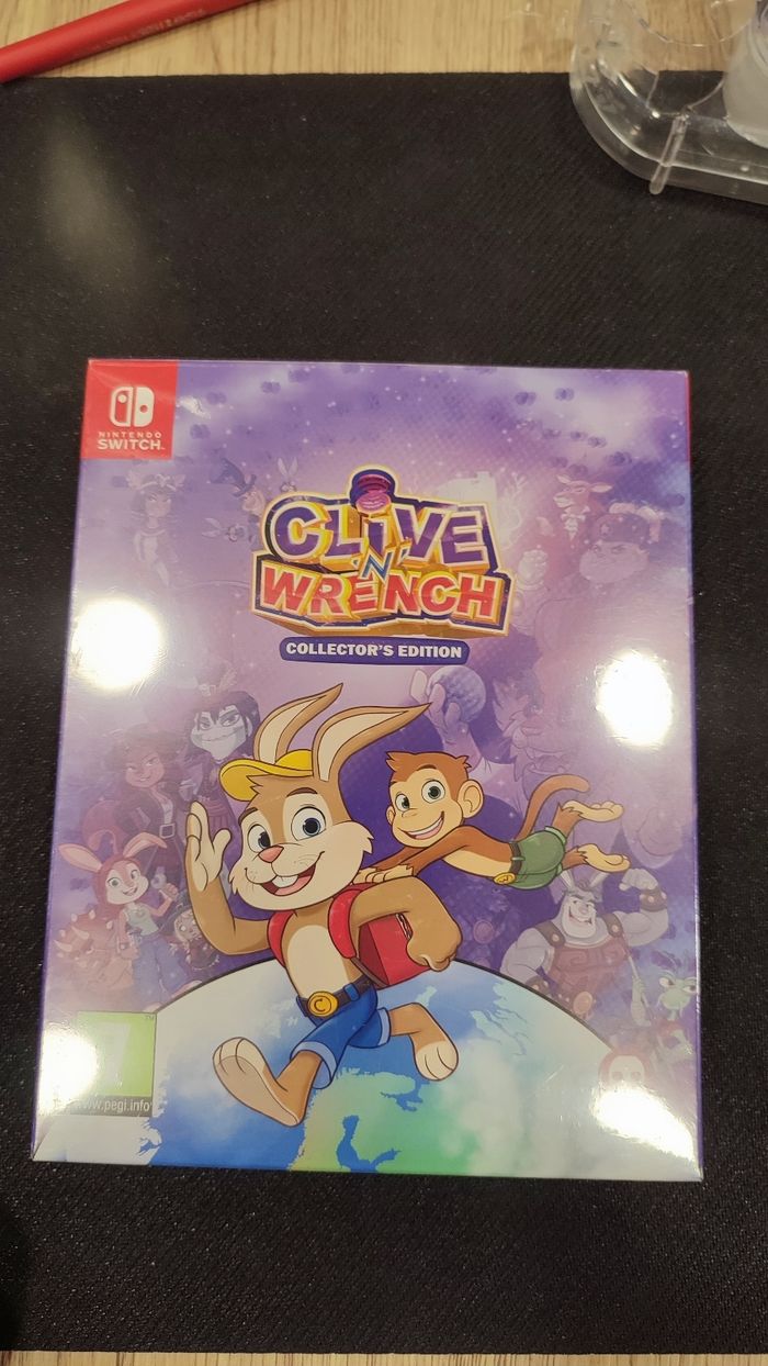 Clive N' Wrench édition collector Switch NEUF - photo numéro 1