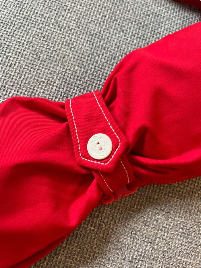 Maillot de bain 2 pièces Hechter rouge - photo numéro 3
