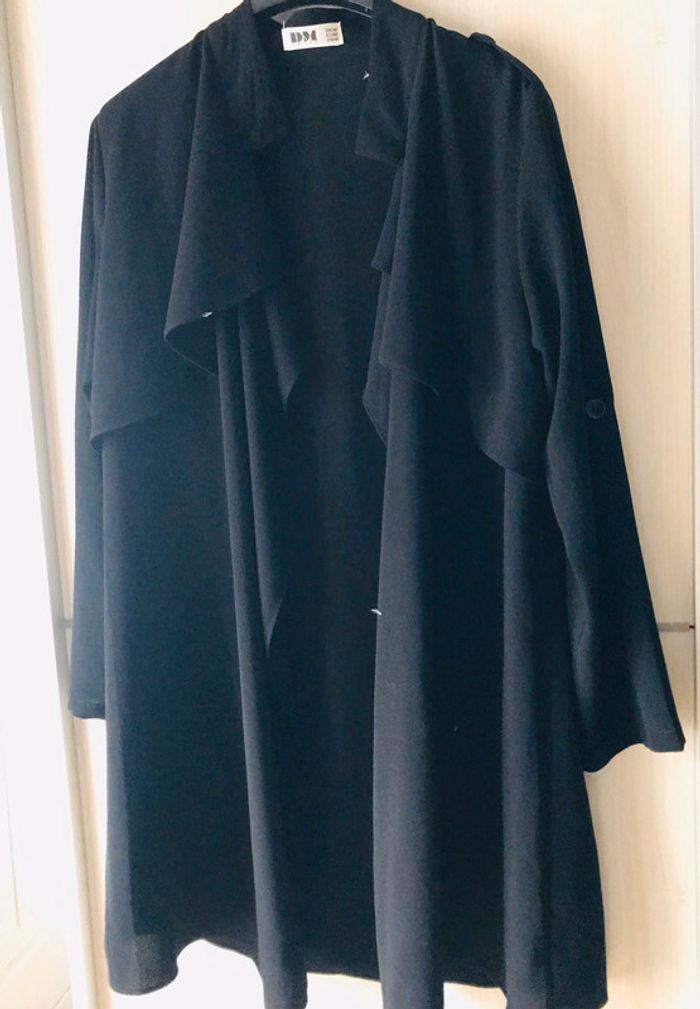 Gilet veste souple noire - photo numéro 3