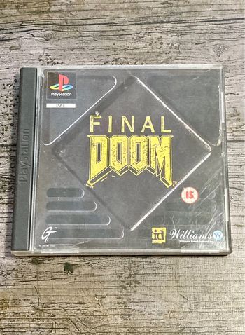 Final Doom Jeu PS1 complet VF Sony
