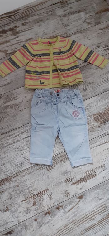 Jean et gilet