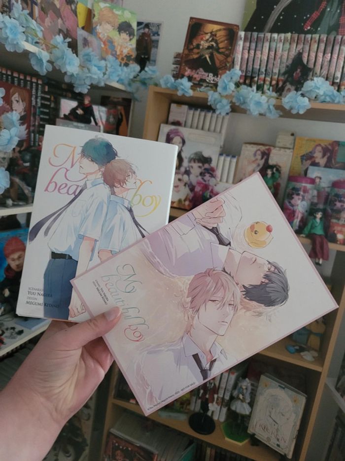 Manga yaoi my beautiful boy tome 3 + ex libris