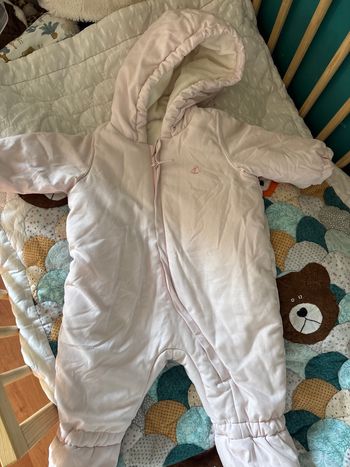 Combinaison rose petit bateau 9 mois