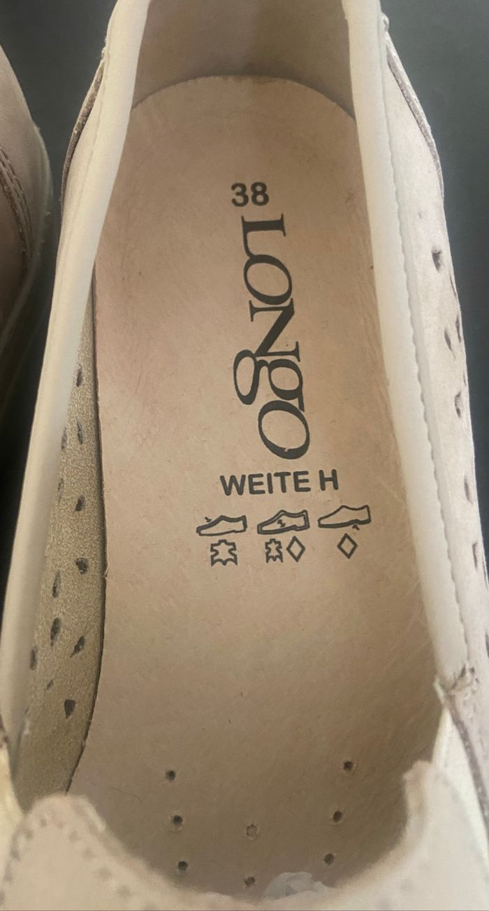 Mocassins en cuir »Longo »beiges - photo numéro 6
