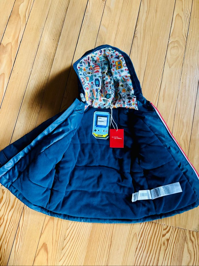 Anorak imperméable épais hiver intérieur polaire 24 mois - photo numéro 3