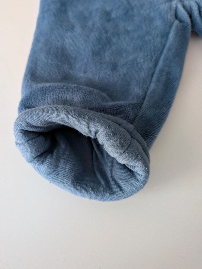 Pantalon 1 mois bleu entièrement doublé - photo numéro 6