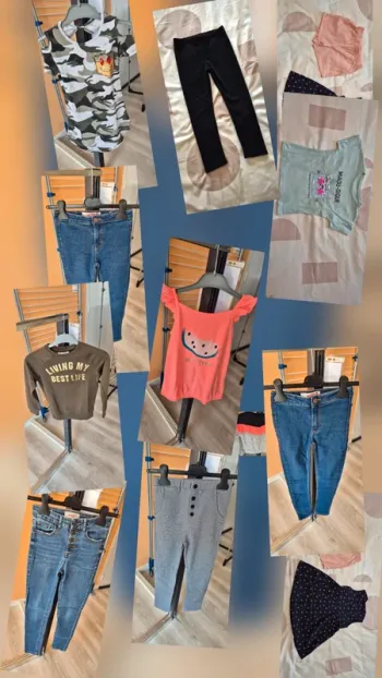 Lot vêtements fille