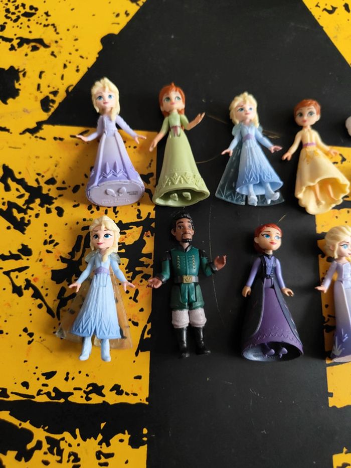 Lot figurines reine des neiges - photo numéro 2