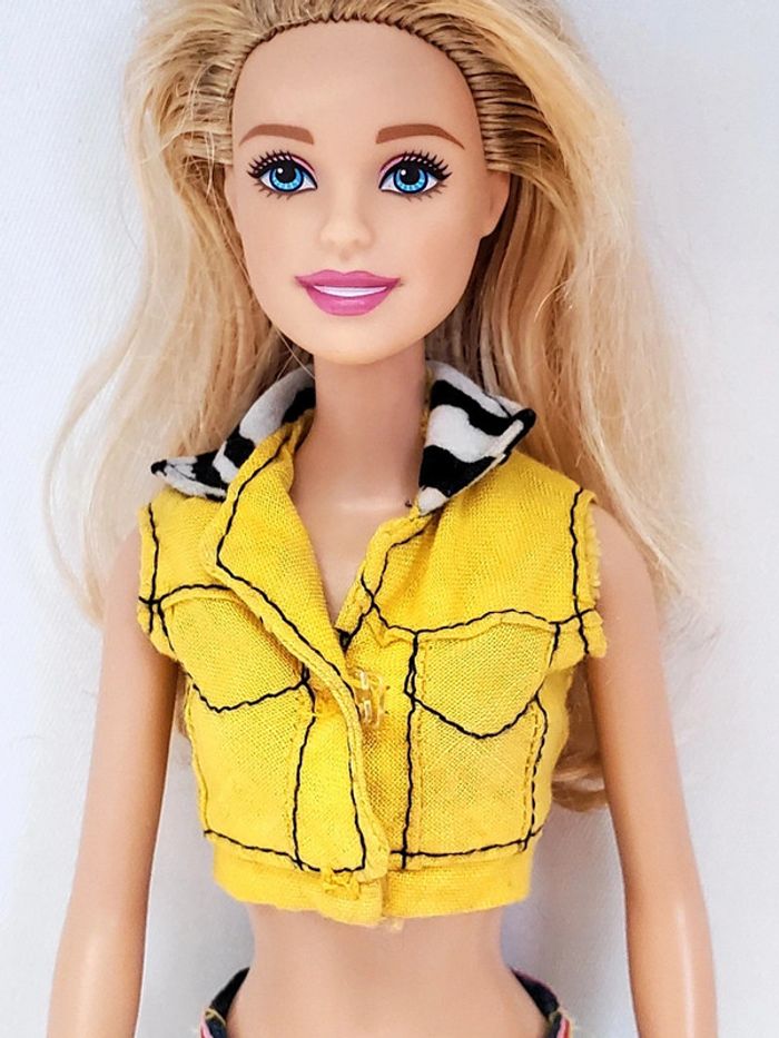 Lot de 3 poupée Barbie jambes et bras fixes - photo numéro 9