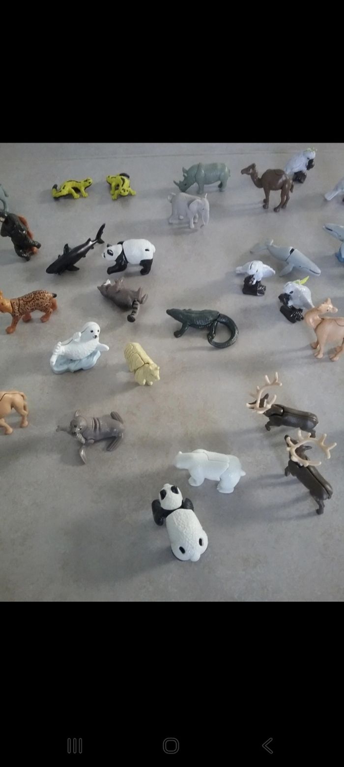 Lot jouets kinder animaux - photo numéro 3