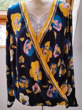 👄 blouse cache coeur 💓