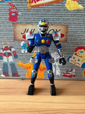 Power ranger turbo lightning senturion bleu