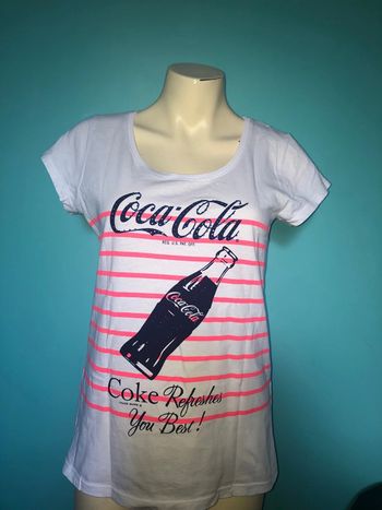 T shirt coca cola vintage 2014🌺 neuf avec étiquette