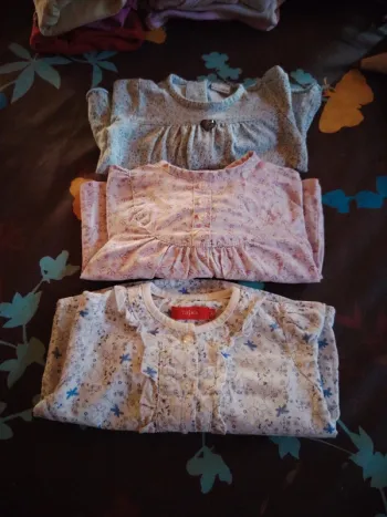 Lot de 3 blouses