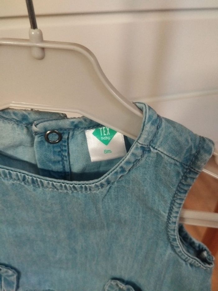 Lot de 4 robes bébé fille taille 6 mois 68cm - photo numéro 7