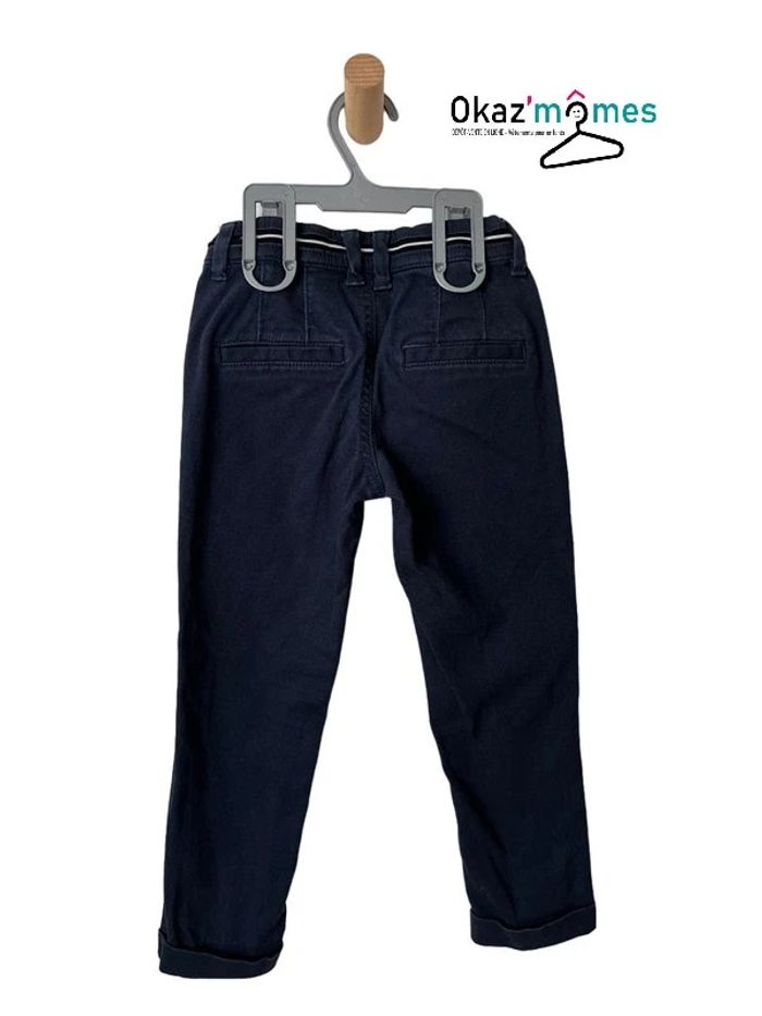 Pantalon bleu marine - Kiabi fille 6 ans - photo numéro 4