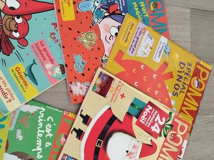 Lot de 7 magazines Pomme d’Api année 2018 L017  7582875677 - photo numéro 7